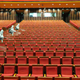 Image of a theater being disinfected in China.